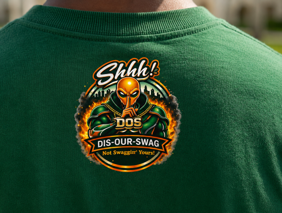 UM - Shush_DOS_G-Logo (Back-Closeup)